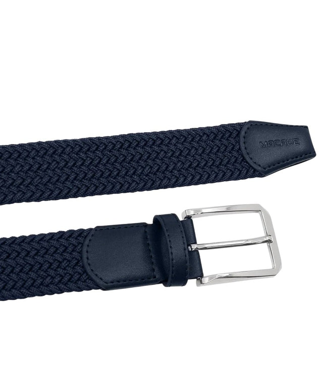 Macade Men's Elastic Navy Belt