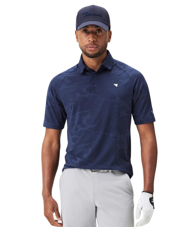 Macade Nolan Dark Blue Camo Shirt