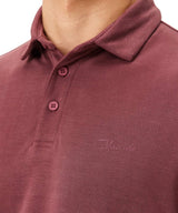 Macade Washed Burgundy Players Polo