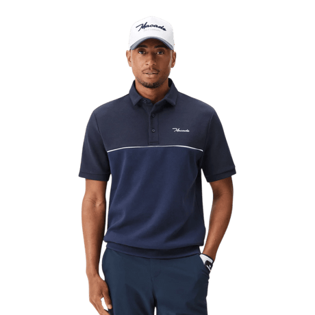 Macade Spruce Blue Ar Course Shirt - One Golf