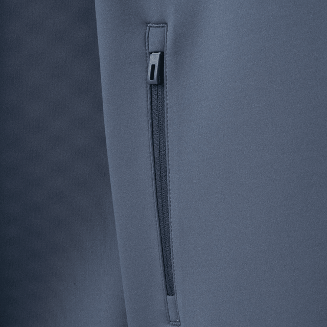 Macade Spruce Blue Therma Zip Hoodie - One Golf