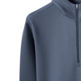 Macade Spruce Blue Therma Zip Hoodie - One Golf
