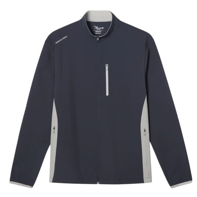 Macade Storm Dark Blue Wind Jacket - One Golf