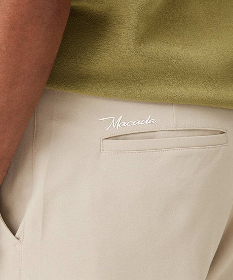 Macade Tan Four-Way Stretch Shorts - One Golf