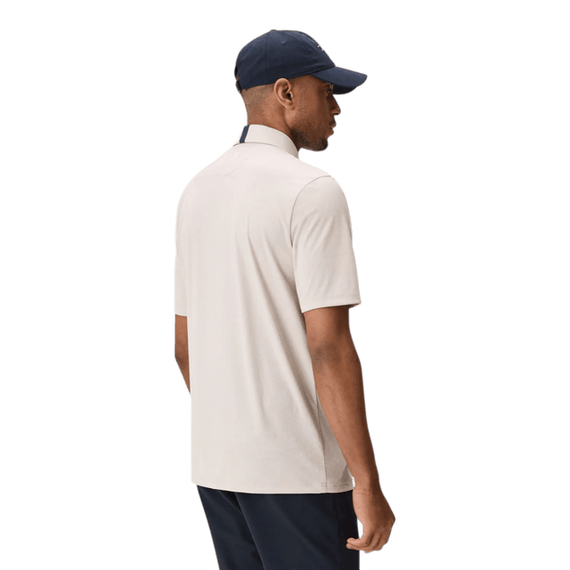 Macade Tan Paisley Core Polo Shirt - One Golf