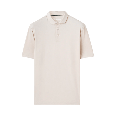 Macade Tan Paisley Core Polo Shirt - One Golf