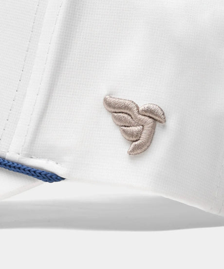 Macade White Crossover Rope Snapback - One Golf