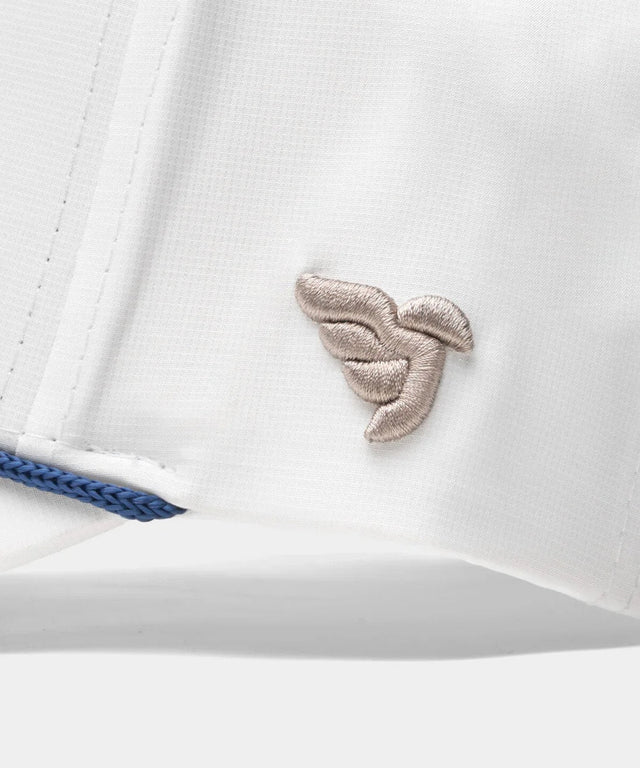 Macade White Crossover Rope Snapback - One Golf