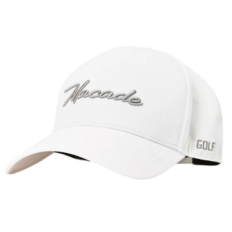 Macade White Range Snapback - One Golf
