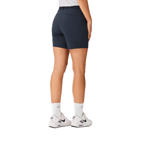 Macade Women's Dark Blue Flex Shorts - One Golf