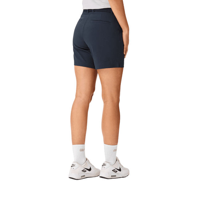 Macade Women's Dark Blue Flex Shorts - One Golf