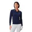 Macade Women's Ella Dark Bue Knit Top - One Golf