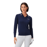 Macade Women's Ella Dark Bue Knit Top - One Golf