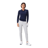 Macade Women's Ella Dark Bue Knit Top - One Golf