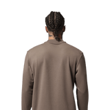 Men's Jordan Sport Longsleeve Olive/Grey Mock Top - One Golf