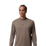 Men's Jordan Sport Longsleeve Olive/Grey Mock Top - One Golf