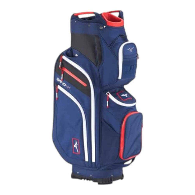 Mizuno BR-D4C Navy/Red Cart Bag - One Golf
