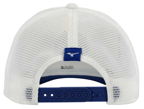 Mizuno Crossed Clubs Mesh White Cap - One Golf
