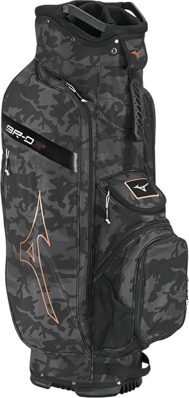 Mizuno BR-D3 24 Black Camo/Copper Cart Bag