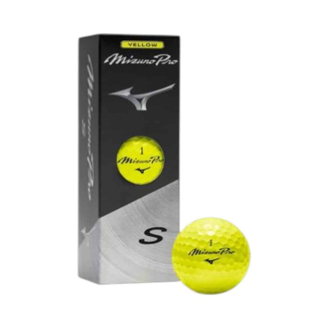 Mizuno Pro S Yellow Golf Balls