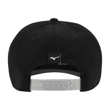 Mizuno Patch Snapback Black Cap - One Golf