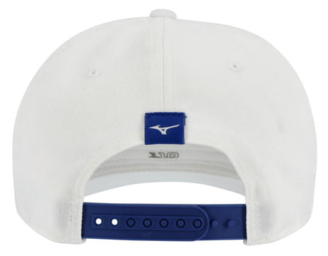 Mizuno Patch Snapback White Cap - One Golf
