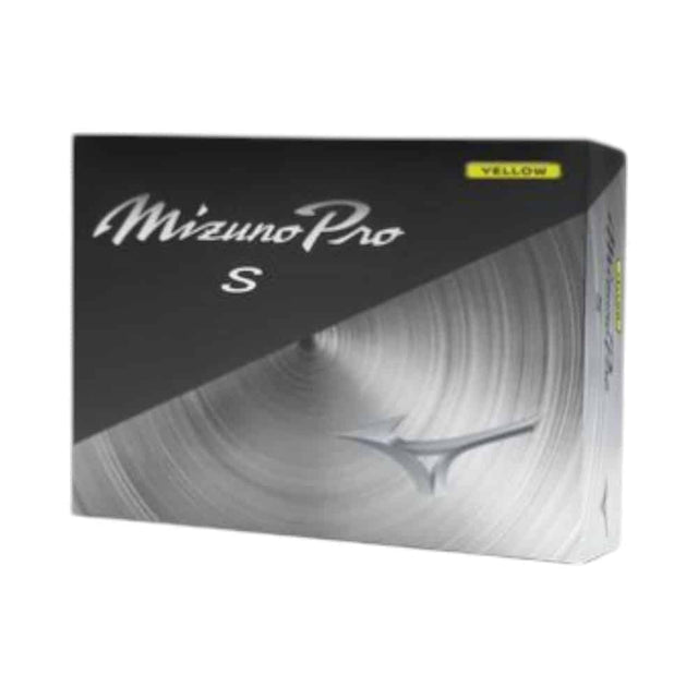 Mizuno Pro S Yellow Golf Balls - One Golf