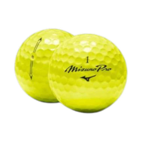 Mizuno Pro X Yellow Golf Balls - One Golf