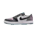 Nike Air Jordan 1 Low G Spiked Mineral Teal/White/Black Golf Shoe - One Golf