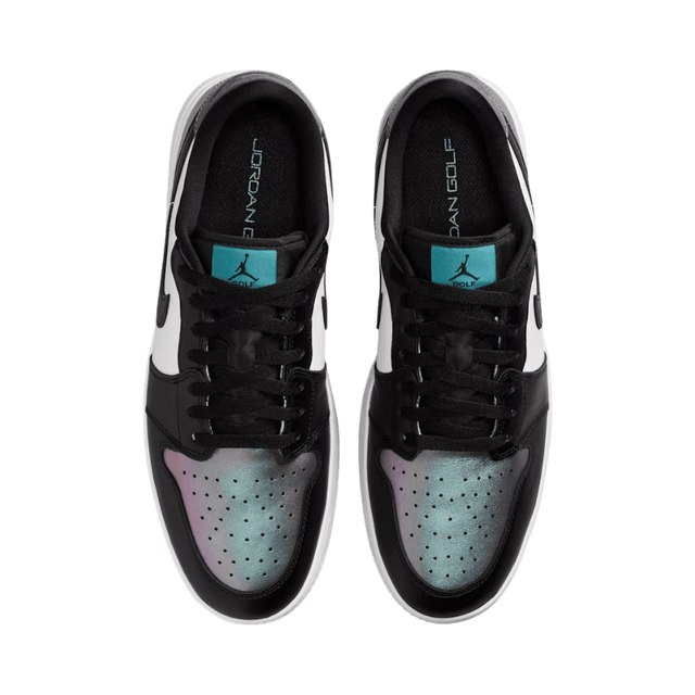 Nike Air Jordan 1 Low G Spiked Mineral Teal/White/Black Golf Shoe - One Golf