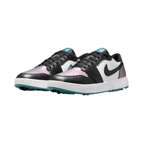 Nike Air Jordan 1 Low G Spiked Mineral Teal/White/Black Golf Shoe - One Golf