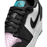 Nike Air Jordan 1 Low G Spiked Mineral Teal/White/Black Golf Shoe - One Golf