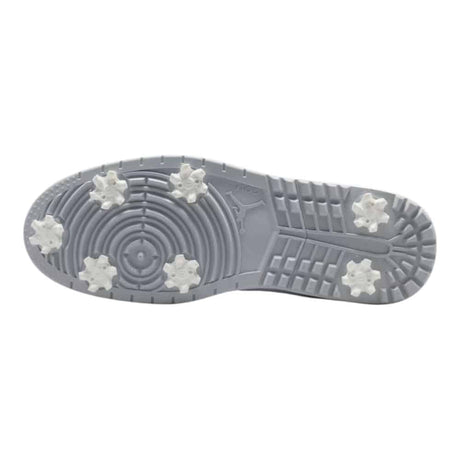 Nike Air Jordan 1 Low G Spiked Wolf Grey Golf Shoe - One Golf