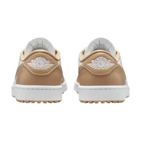 Nike Air Jordan 1 Low G White/Linen Golf Shoes - One Golf