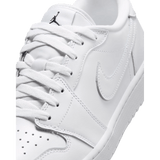 Nike Air Jordan 1 Low G White/Obsidian Golf Shoes - One Golf