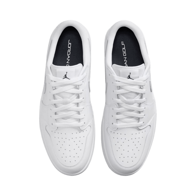 Nike Air Jordan 1 Low G White/Obsidian Golf Shoes - One Golf