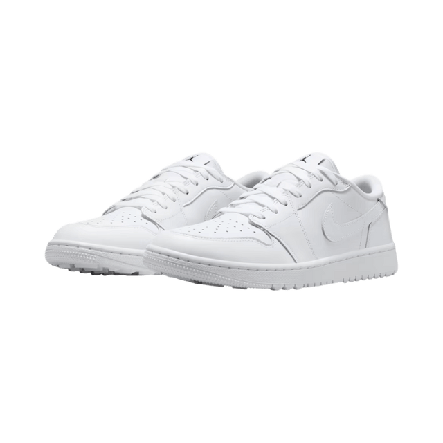 Nike Air Jordan 1 Low G White/Obsidian Golf Shoes - One Golf