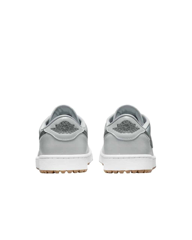 Nike Air Jordan 1 Low Wolf Grey/Iron Grey Golf Shoes - One Golf
