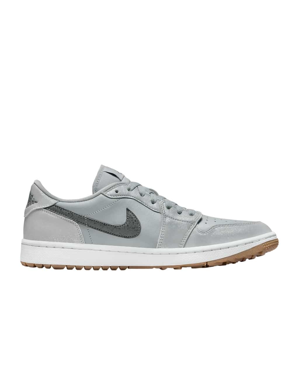 Nike Air Jordan 1 Low Wolf Grey/Iron Grey Golf Shoes – One Golf