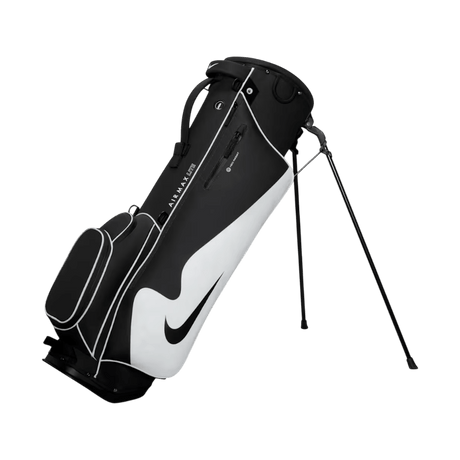 Nike Air Max Lite Black/White Golf Bag - One Golf
