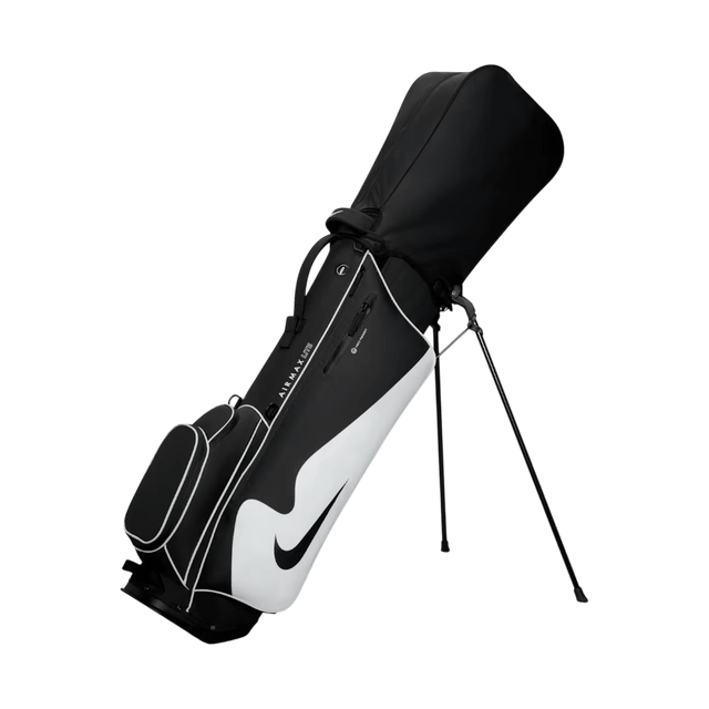 Nike Air Max Lite Black/White Golf Bag - One Golf