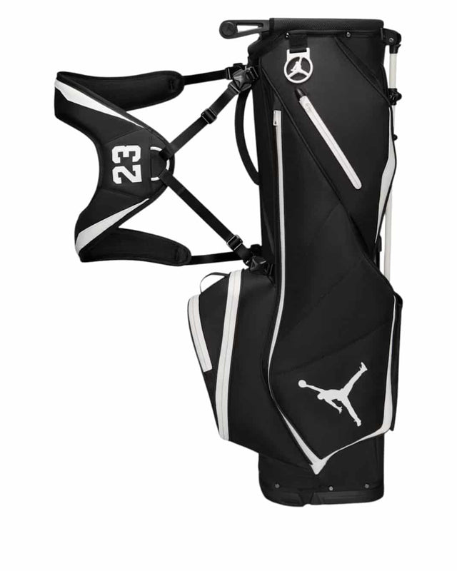 Nike Jordan FadeAway Black/Pale Ivory Stand Bag