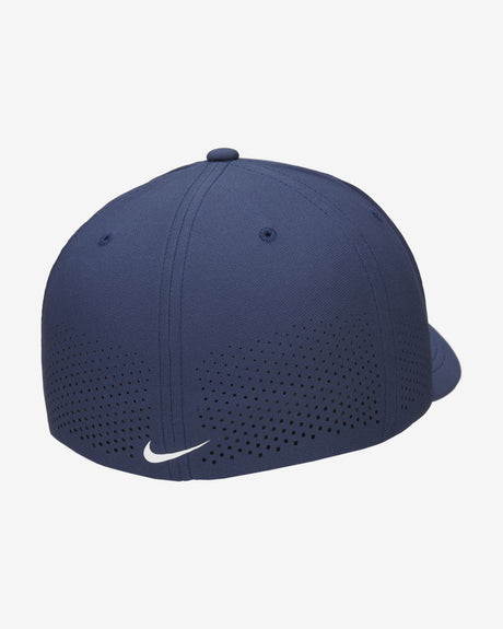 Nike Dri-Fit ADV Rise Swoosh Navy Cap - One Golf