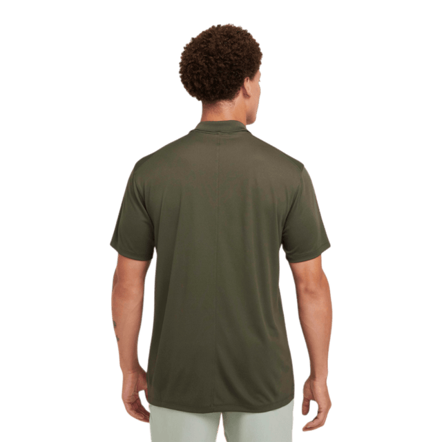 Nike Dri-Fit Victory Cargo Khaki/Black Golf Polo - One Golf