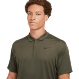 Nike Dri-Fit Victory Cargo Khaki/Black Golf Polo - One Golf