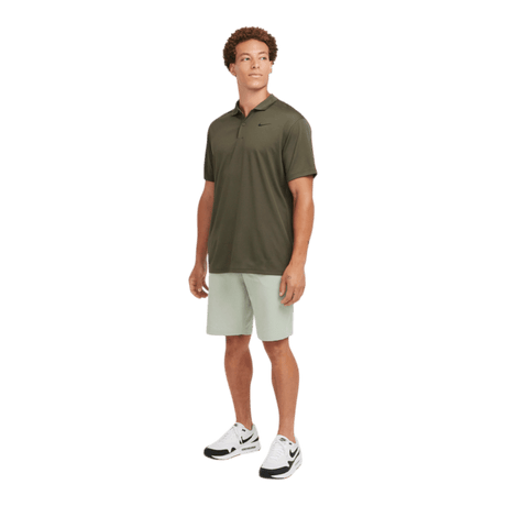Nike Dri-Fit Victory Cargo Khaki/Black Golf Polo - One Golf
