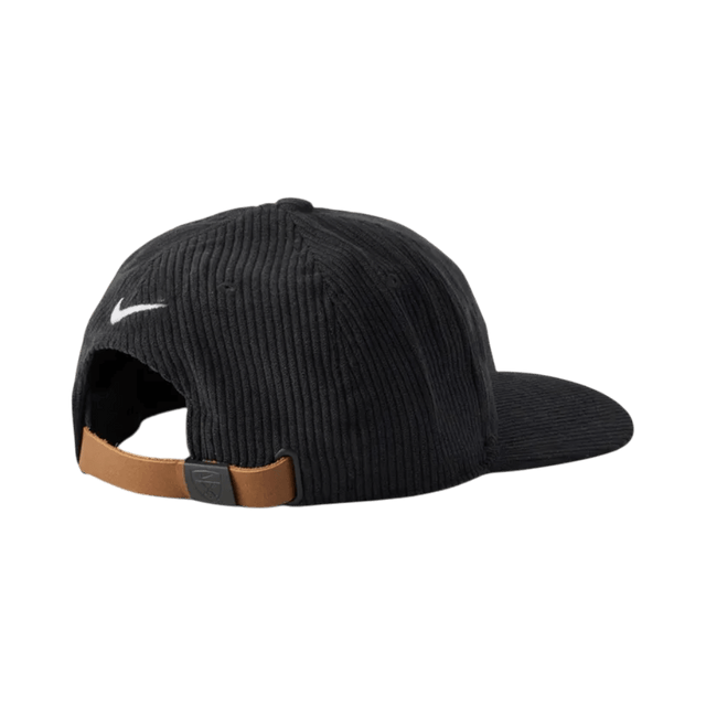 Nike Fairway Fresh Golf Corduroy Black Cap - One Golf