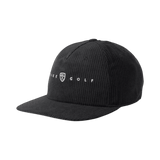 Nike Fairway Fresh Golf Corduroy Black Cap - One Golf