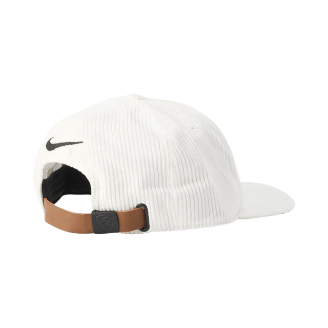 Nike Fairway Fresh Golf Corduroy White Cap - One Golf