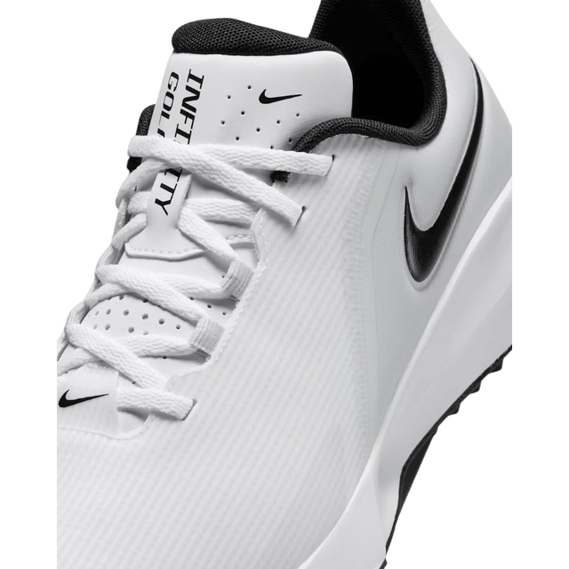 Nike Infinity G'24 White/Black Golf Shoe - One Golf